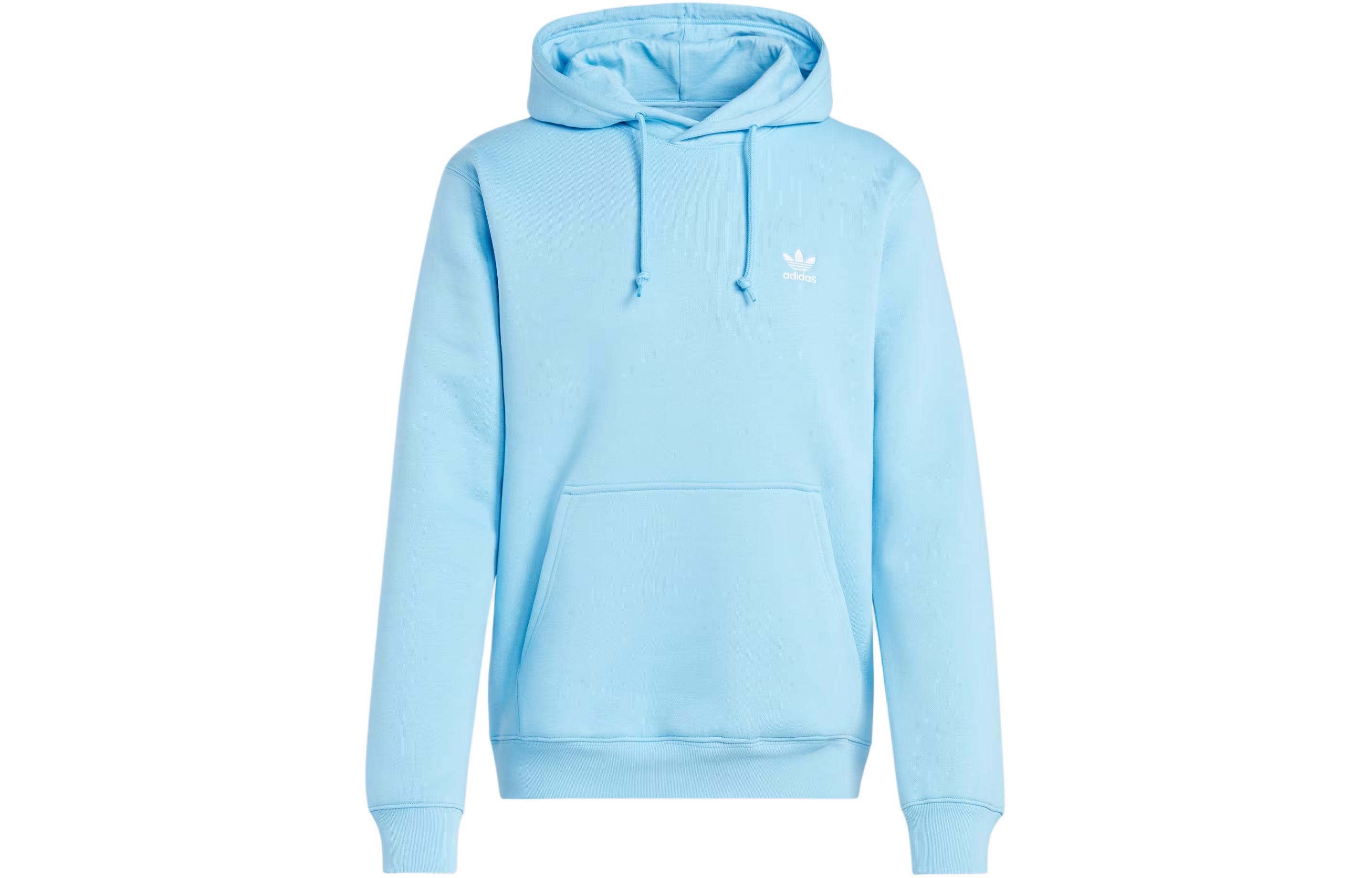 adidas Logo Loose Fit Hoodie Blue IR7784
