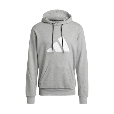 adidas Logo Print Hoodie Pullover Long Sleeve Japanese Edition Grey Mens H39802-JAPAN