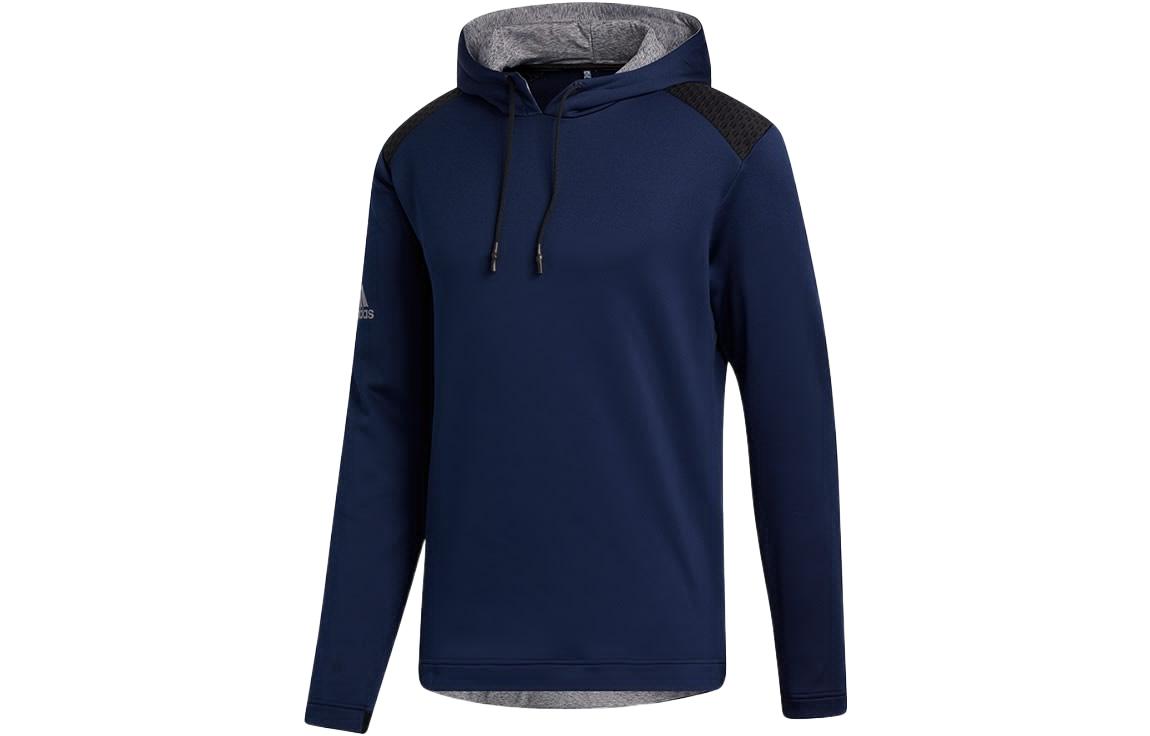 adidas Logo Print Pullover Sweatshirt Blue GD0821