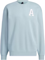 adidas Logo Print Pullover Sweatshirt Unisex Blue IB2743 adidas Logo Print Pullover Sweatshirt Unisex Blue IB2743