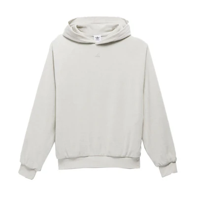 adidas Logo Print Retro Long-Sleeve Sweatshirt Unisex Metal Gray IA3456