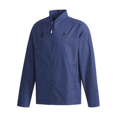 adidas Logo Print Solid Color Track Jacket Blue - Fall Collection CV6230