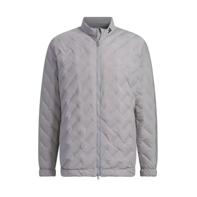 adidas Logo Print Stand Collar Zip Jacket Japan Edition - Gray HZ6104-JAPAN