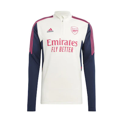 adidas Logo Print Striped Retro Football Long-Sleeve Tee Grey White HT4437