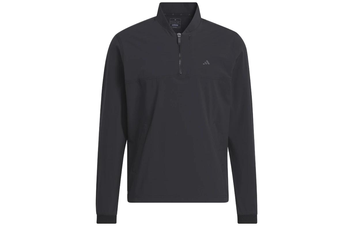 adidas Logo Print Zip-Up Track Jacket Black (Japan Edition) - HS7582-JAPAN
