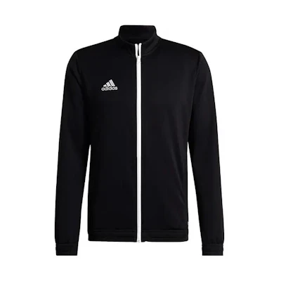 adidas Logo Print Zip-Up Track Jacket Black HB0573