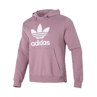 adidas Logo Printed Casual Hoodie Purple - Long Sleeve Edition HC1950