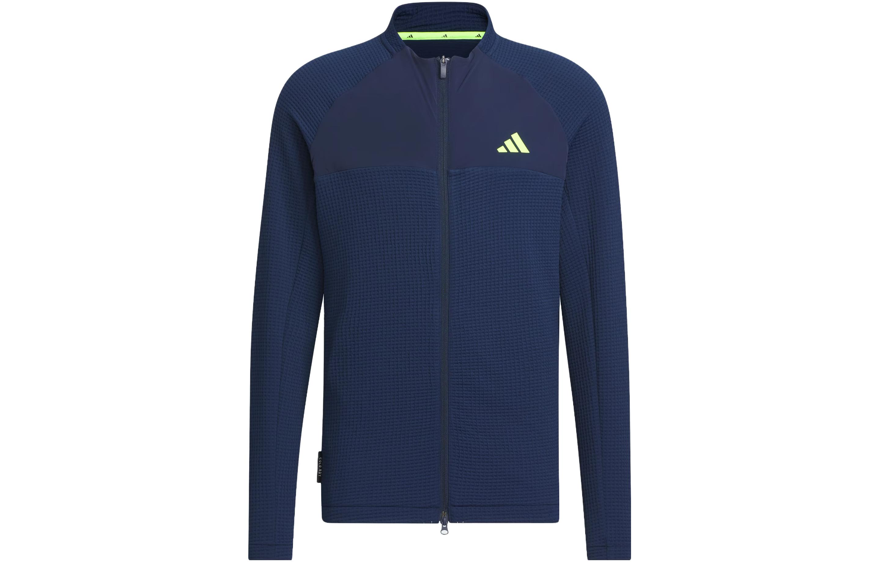 adidas Logo Printed Full-Zip Track Jacket Navy Blue (Japan Edition) IT6902-JAPAN
