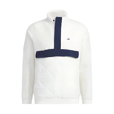 adidas Logo Printed High-Neck Casual Jacket Off-White HY0982-JAPAN