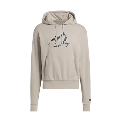 adidas Logo Printed Hoodie Unisex Light Brown HR2992