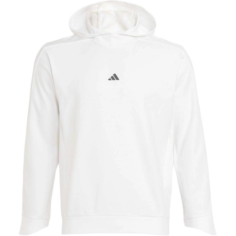 adidas Logo Printed Hoodie White Long Sleeve IL7146