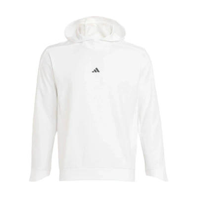 adidas Logo Printed Hoodie White Long Sleeve IL7146