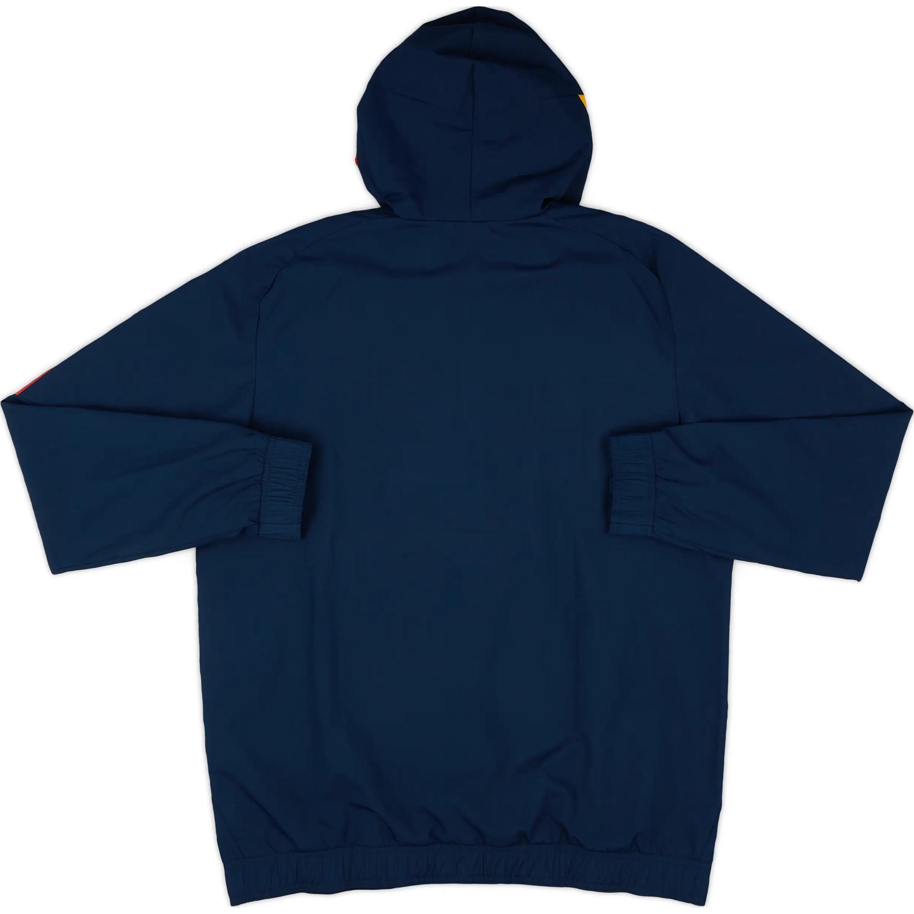 adidas Logo Printed Striped Outdoor Sports Zip Hoodie Jacket Unisex - Navy Blue HA5294 圖 3