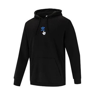 adidas Logo Printed Sweatshirt Black GN2708