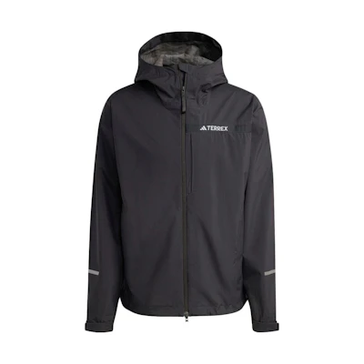 adidas Logo Printed Zip-Up Hoodie Jacket Japanese Edition Black HM4051-JAPAN