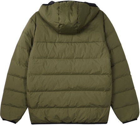 阿迪达斯男女通用绿色情侣款连帽印花羽绒外套。 HZ2593 Lookbook 阿迪达斯男女通用绿色情侣款连帽印花羽绒外套。 HZ2593