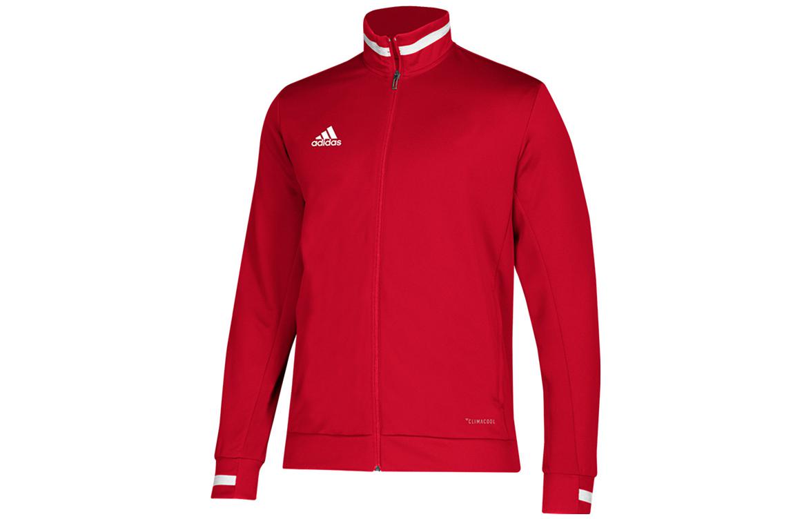 adidas Logo Quick-Dry Track Jacket Red DX7323