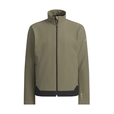 adidas Logo Retro Track Jacket Olive Green Unisex HY4701