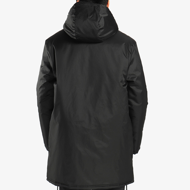adidas Logo Windproof Padded Jacket Black Outerwear CE9057 圖 6