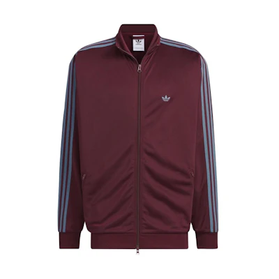 adidas Logo Zip-Up Track Jacket Unisex Red IN1000