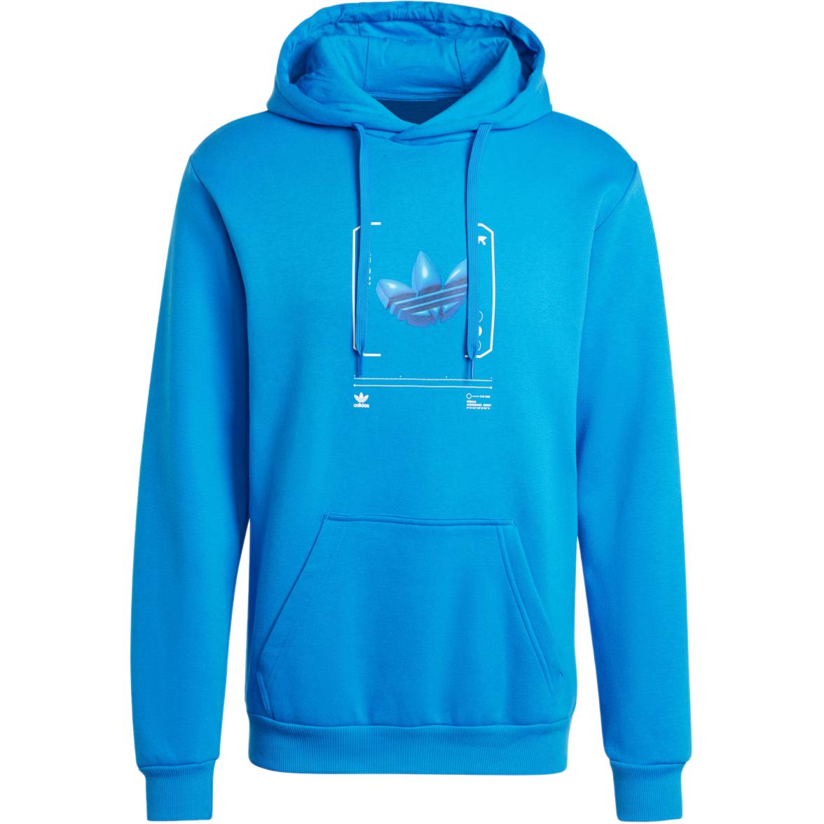 adidas London Graphic Blue Hoodie - Soft & Comfortable IX3067