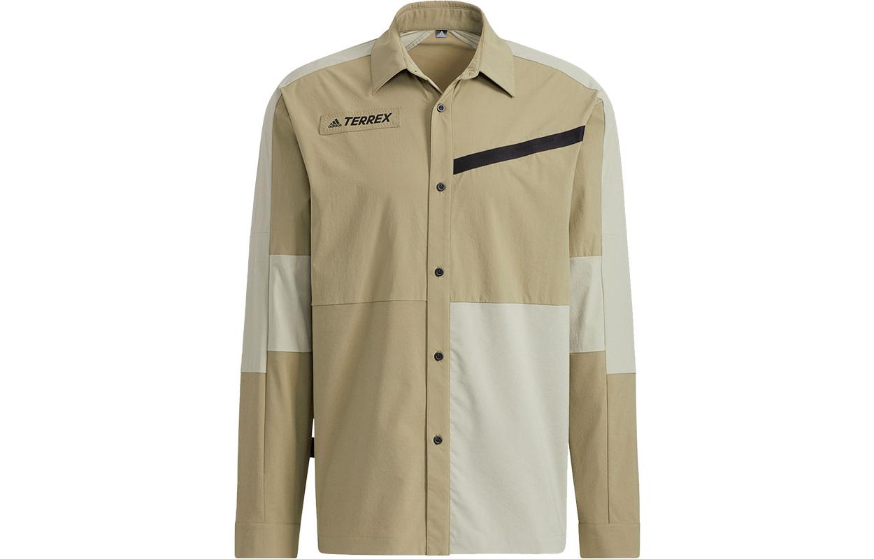 adidas Long-Sleeve Zip Polo Shirt Workwear Jacket HE5206