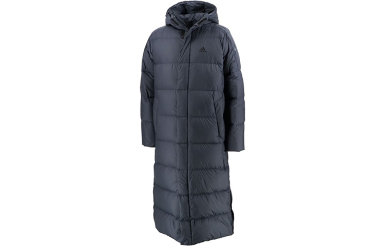 adidas Long Down Jacket in Blue for Windproof & Warmth GE9994 圖 2