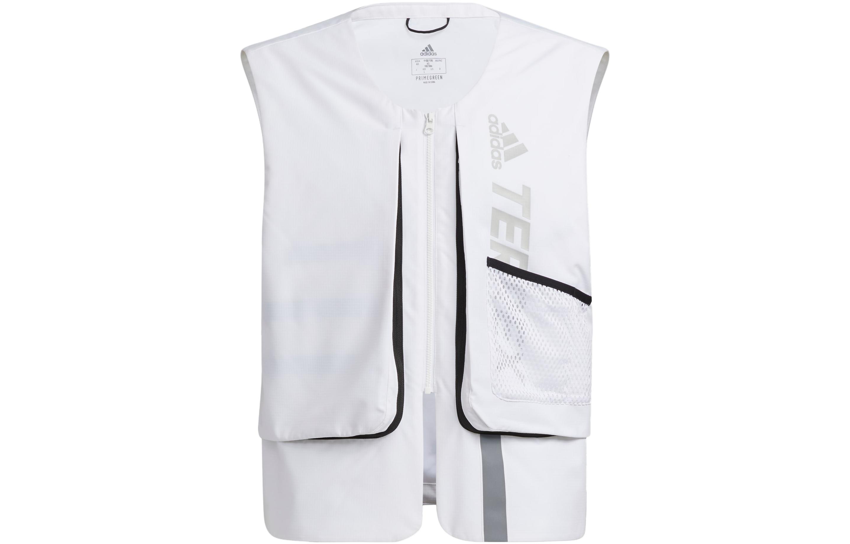 Shop 아디다스 롱 다운 자켓 화이트 유니섹스 3-in-1 따뜻한 중간 길이 스포츠 코트 H13854