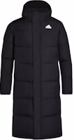 adidas Long Down Water-Resistant Hooded Puffer Jacket Unisex - Black. KF6741-Clothing adidas Long Down Water-Resistant Hooded Puffer Jacket Unisex - Black. KF6741-Clothing