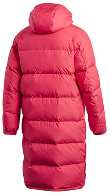 adidas Jaket Panjang Puffer dengan Hoodie Light Scarlet GK0663 Lookbook adidas Jaket Panjang Puffer dengan Hoodie Light Scarlet GK0663