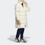 Shop 阿迪达斯宽松版可拆卸帽羽绒外套 男女款 米白色 H23086