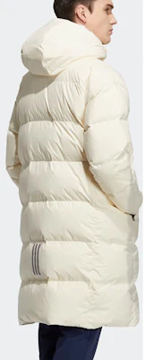 阿迪达斯宽松版可拆卸帽羽绒外套 男女款 米白色 H23086 Details for 阿迪达斯宽松版可拆卸帽羽绒外套 男女款 米白色 H23086