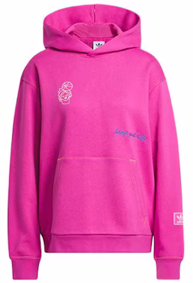 adidas Loose Fit Hoodie with Letter Print Unisex Bright Purple-Red IT4986 Buy adidas Loose Fit Hoodie with Letter Print Unisex Bright Purple-Red IT4986