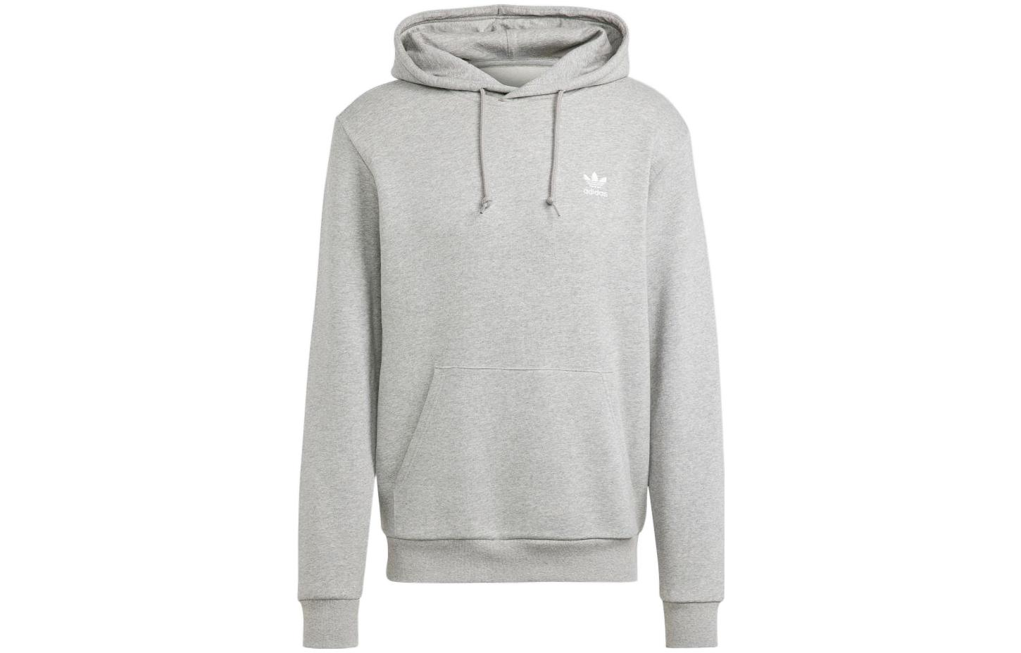 adidas Loose Fit Logo Print Hoodie Japan Edition Gray IA4896-JAPAN
