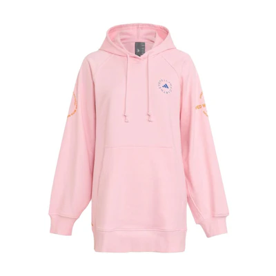 adidas Loose Fit Pink Hoodie with Letter Print - Unisex Japan Edition IA7727-JAPAN