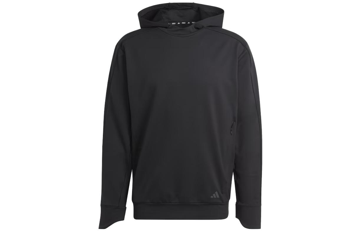 adidas Loose Fit Pullover Hoodie Black IN7922
