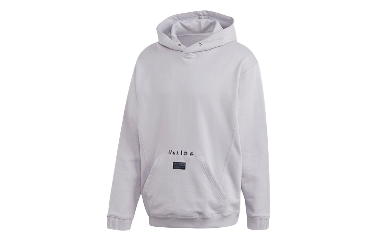 adidas Loose Fit Pullover Sweatshirt Letter Print Glory Purple GD9306
