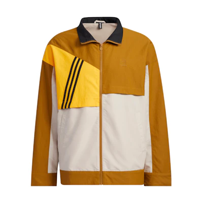 adidas Loose Fit Retro Track Jacket Unisex - Rock Bronze IA6779