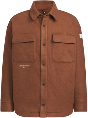 adidas Lounge Jaket Pria Coklat Kantong Multi dengan Desain Patch Logo IP4970 Buy adidas Lounge Jaket Pria Coklat Kantong Multi dengan Desain Patch Logo IP4970
