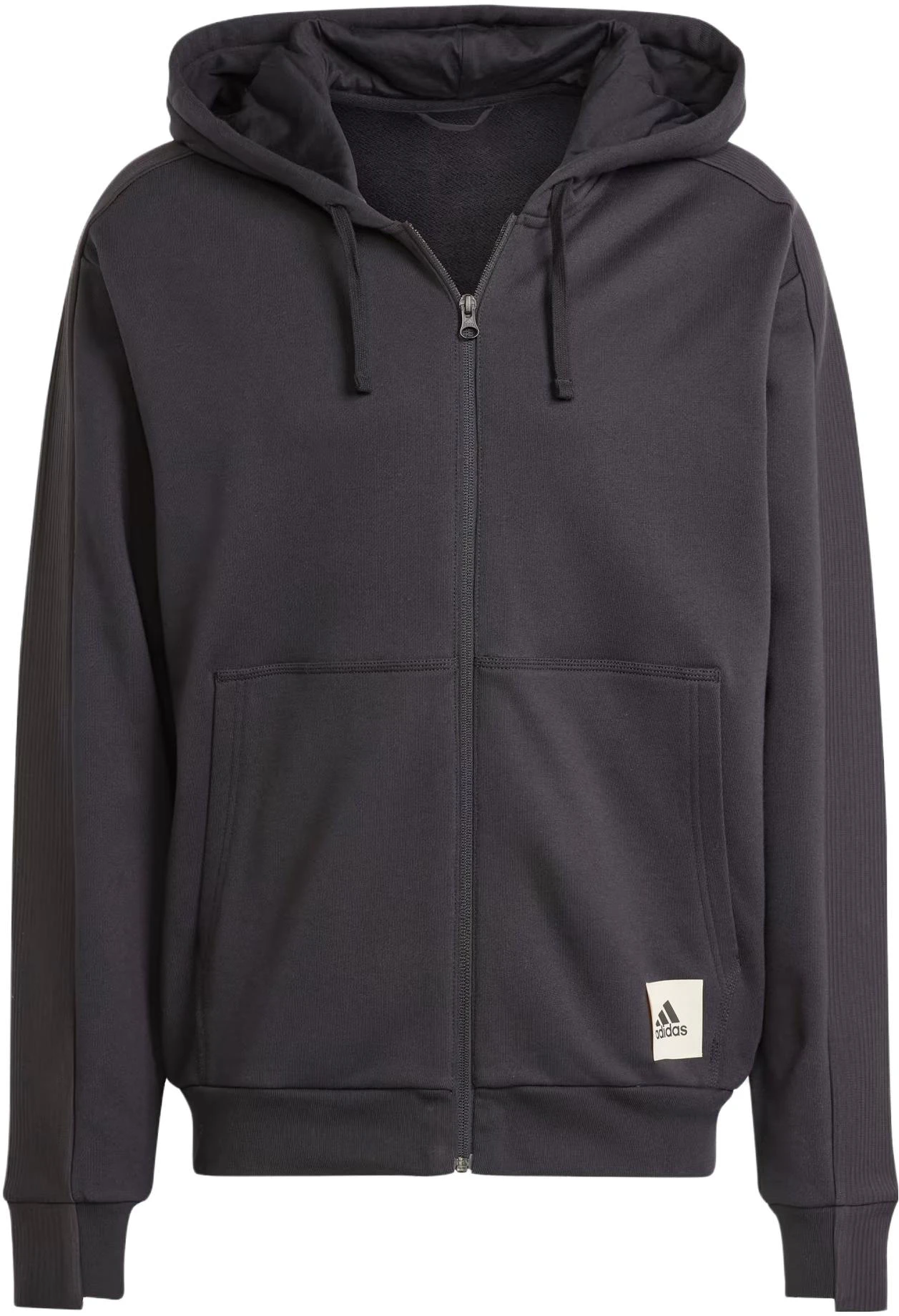 adidas-lounge-french-terry-full-zip-sweatshirt-black-zip-up-hoodie-iq-3422
