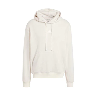 adidas Lounge French Terry Mélange Hoodie Long Sleeve - White IS1617
