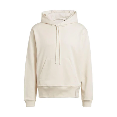 adidas Lounge Heavy French Terry Hoodie Unisex Beige Casual Pullover IC4081