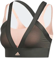 adidas Low-Intensity Yoga Double-Layer Sports Bra Earth Brown DZ6089 adidas Low-Intensity Yoga Double-Layer Sports Bra Earth Brown DZ6089