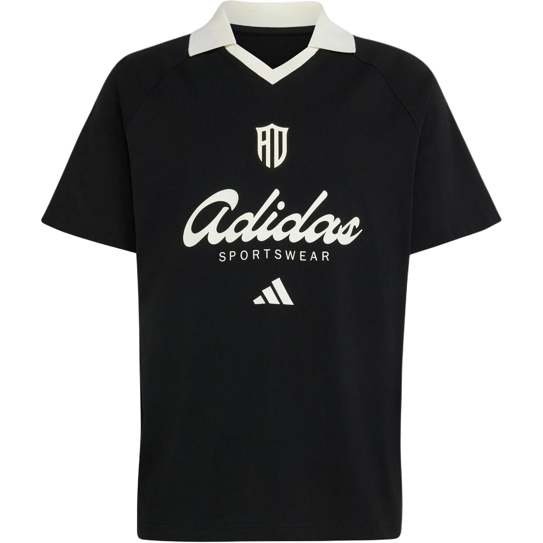adidas Lux Tiro Script Soccer Style Relaxed Fit Polo Shirt. HY2209