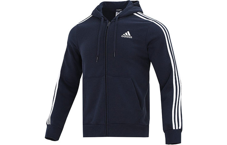 adidas M 3-Stripes Colorblock Hoodie Navy - Japanese Edition GK9053-JAPAN