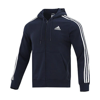 adidas M 3-Stripes Colorblock Hoodie Navy - Japanese Edition GK9053-JAPAN