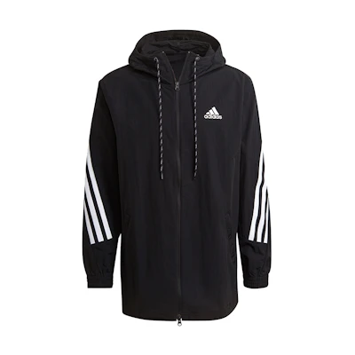 adidas M 3-Stripes Tape Jacket Black Hoodie Jacket Outdoor Sportswear GM5752