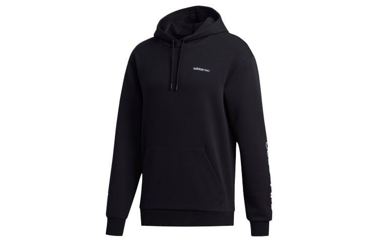adidas M Art Hoodie New Year Edition Colorblock Pullover Black () GF7104