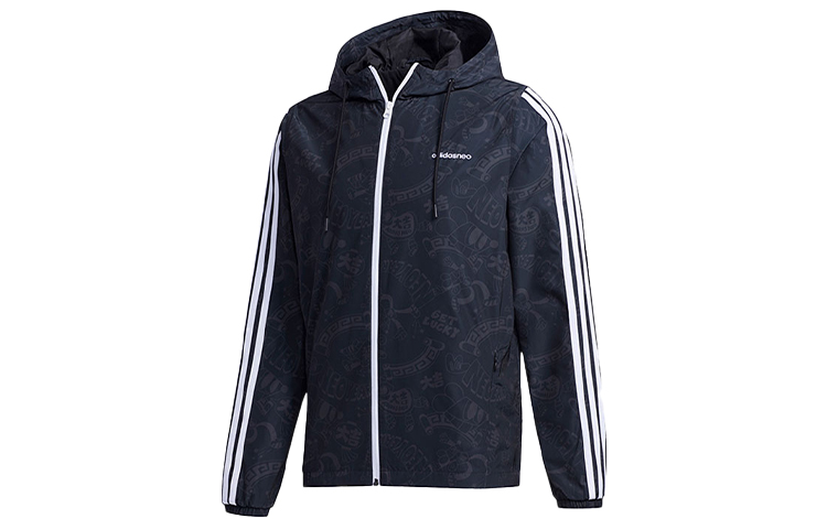 adidas M ART WB Casual Hoodie Jacket Black GF7098