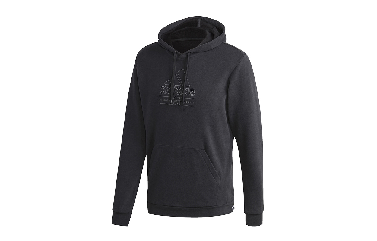 adidas M Bb Hd Sw Pullover Hoodie Black GD3831